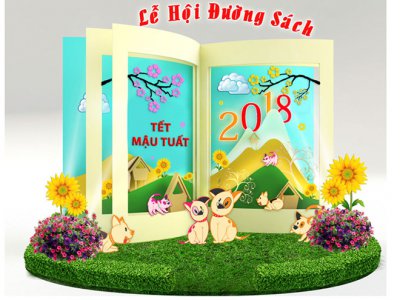  SPRING BOOK STREET FESTIVAL OF 2018 MAU TUAT 